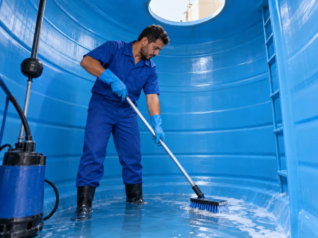 شركة تنظيف الخزانات بجدة - غزل كلين
