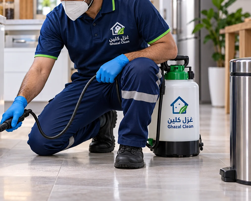 معالجة دقيقة لنقاط اختباء الحشرات